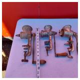 Keystone Universal Meat Choppers Including Model #10, Model #2,  Model #51