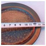 Metal Bowl, Glass Bowl, Ceramic Bowl and Decorative Plate