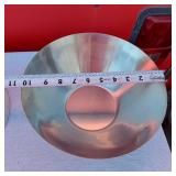 Metal Bowl, Glass Bowl, Ceramic Bowl and Decorative Plate