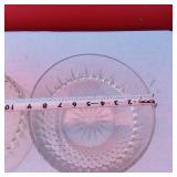Crystal Bowls with Decorative Cut Glass Design, Measurement 9 Inches Diameter