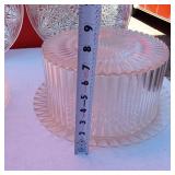 Variety of Plastic Serving Plates and Cake Container