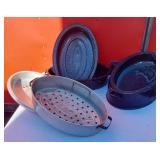 3 Different Roasting Pans