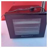 Small Elite Gourmet Programmable Small Food Dehydrator 10" Wide, 8 1/4" Tall