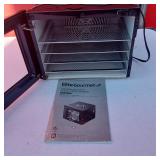 Small Elite Gourmet Programmable Small Food Dehydrator 10" Wide, 8 1/4" Tall