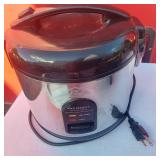 Rival Crock-Pot, Bistro Rice Perfect Deluxe 7-Cup Rice Cooker, Electric Skillet and Stainless Steel Serving Platter