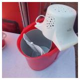 Proctor Silex 1.5 Quart Slow Cooker, Rival Ice Cream Maker, George Foreman Lean Mean Fat Grilling Machine