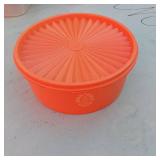 Lot of Plastic Food Storage Containers including Various Sizes and Types, Some with Lids
