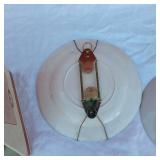 Classic Treasures Mailman Bear and Minnesota, South Dakota, Ireland Collector Plates