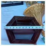 Large Lot of Various Home Decor Pieces Incl. Garden Flag, Wall Sconces and More