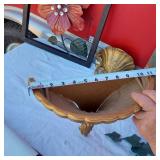 Large Lot of Various Home Decor Pieces Incl. Garden Flag, Wall Sconces and More