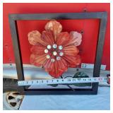 Large Lot of Various Home Decor Pieces Incl. Garden Flag, Wall Sconces and More