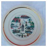 Variety of Collectible and Souvenir Plates Including Las Vegas, Montana, Arizona and More