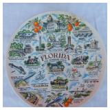Variety of Collectible and Souvenir Plates Including Las Vegas, Montana, Arizona and More