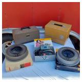 Revere 553 Projector, Kodaslide Merit Projector, Carousel Slide Tray