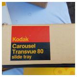 Revere 553 Projector, Kodaslide Merit Projector, Carousel Slide Tray