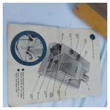 Revere 553 Projector, Kodaslide Merit Projector, Carousel Slide Tray