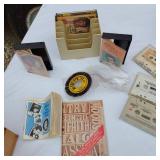 Lot of Cassette Tapes and Case Including Mamas and Papas, Marty Robbins, Oak Ridge Boys, Bad Company, Winger and More