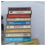 Lot of Cassette Tapes and Case Including Mamas and Papas, Marty Robbins, Oak Ridge Boys, Bad Company, Winger and More