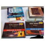 Lot of Books on CD - JD Robb, Nicholas Sparks and Others