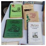Large Lot of Cookbooks, Many from Local Churches