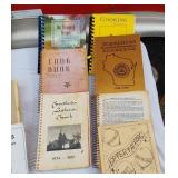 Large Lot of Cookbooks, Many from Local Churches