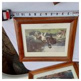Picture Frames and Various Wall Art Including Loons, Cowboys and More