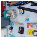 White W445 Sewing Machine and Sewing Supplies