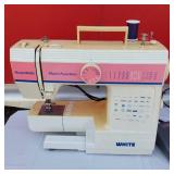 White W445 Sewing Machine and Sewing Supplies
