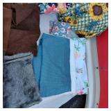 Lot of Various Materials for Sewing