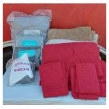 Decorative Pillows, Queen Sheet Set and More