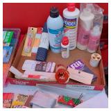 Quilt as you Go Frame, Beading Supplies, Glue Gun and Other Crafting Supplies