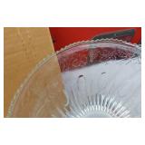 Punch Bowl and Serving Dishes