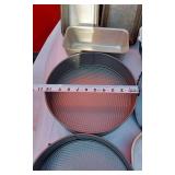 Bread Pans, Cake Panks, Cookie Sheets and Other Baking Utensils