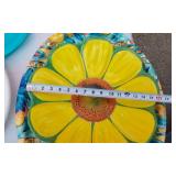 Colorful Serving Platters and Bowls - Plastic