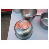 Mixing Bowls and Pie Pans