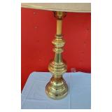 Brass Table and Floor Lamps