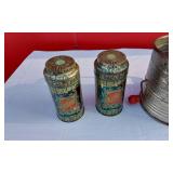 Vintage Spice Containers and Flour Sifter