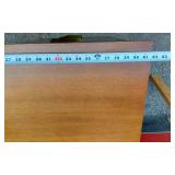 Sewing Machine Table with Sewing Machine and Supplies