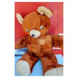 Vintage Stuffed Toys - Monkey, Clown, Bear, Dog