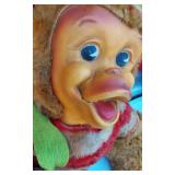 Vintage Stuffed Toys - Monkey, Clown, Bear, Dog