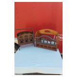 Lot of 2 Magazine Racks