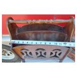 Lot of 2 Magazine Racks