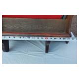 Pig, Horse, Goose Carvings and Shelves