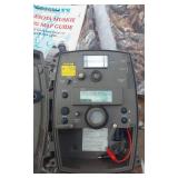 Muskie Fishing Guide, Camo Material, Older Game Camera, Soft Side Cooler with Cups