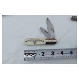 Lake Lillian Farmers Elevator Barlow Pocket Knife and Lake Lillian Farmers Elevator Vintage Bowl and Lake Lillian Co-Op Mini Screwdriver Kit