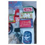 Christmas Decorations and Gift Wrap including Holiday Cards, Ribbons, and Bows
