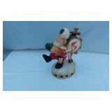 David Frykman Limited Edition Musical Santa Drummer Figurine