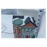 Holiday Time Towne Bank Lighted Building