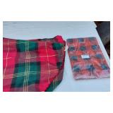 Holiday Wreaths and Decorations including Garland and Tablecloths