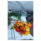 Artificial Flower Arrangements including Wreaths and Bouquets